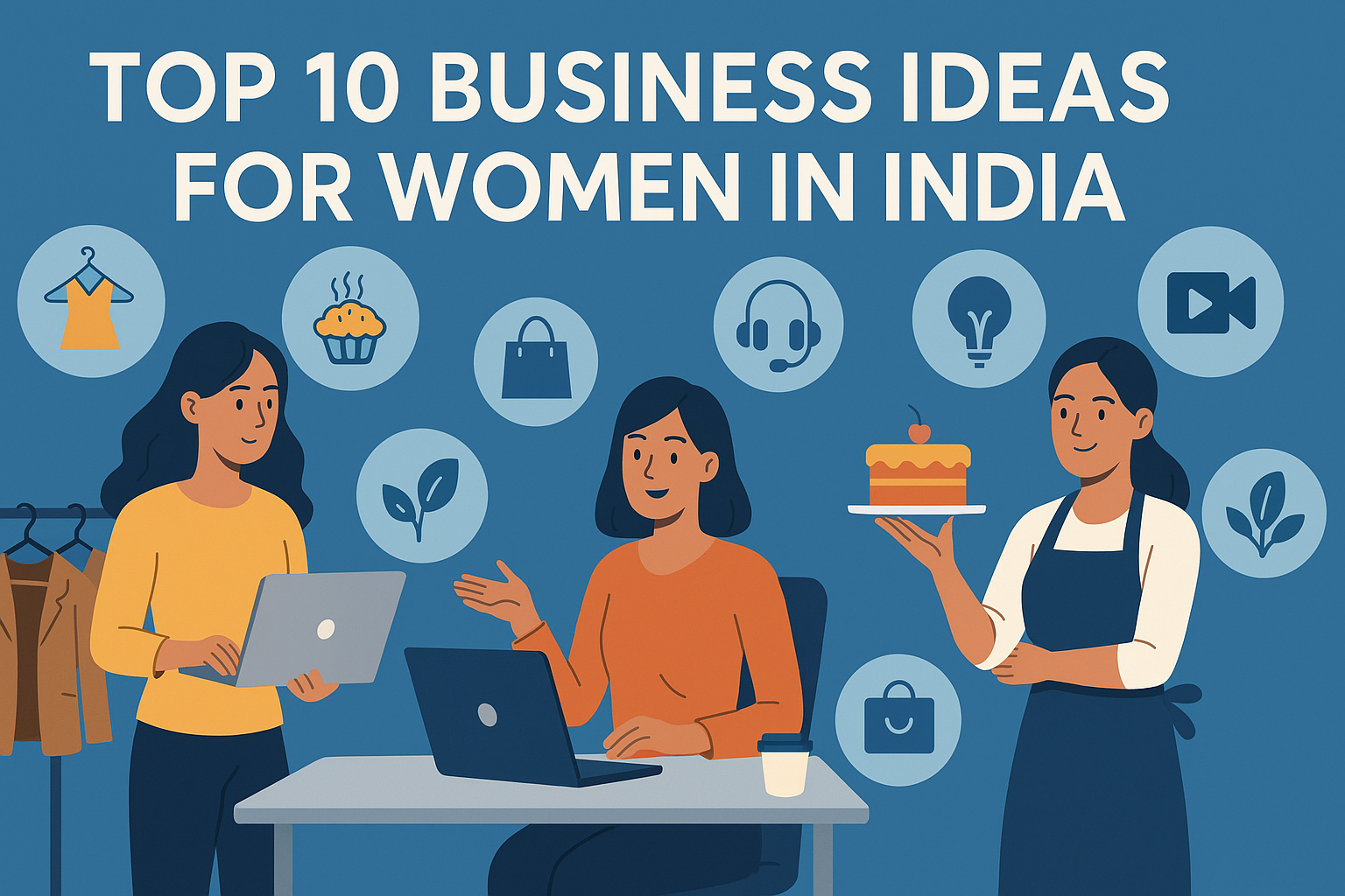 Top 10 Business Ideas for Women in India: Profitable & Low-Investment Options in 2025